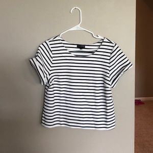 Crop top dressy shirt